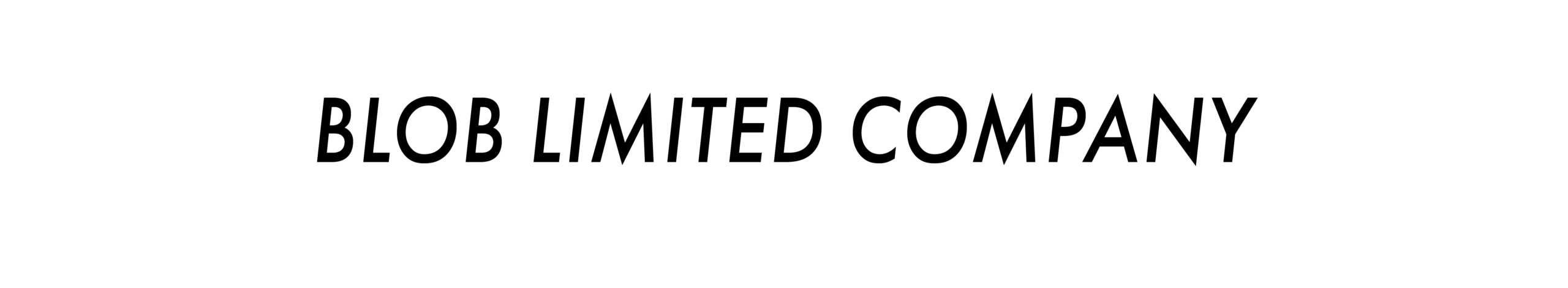 BLOB LIMITED COMPANY